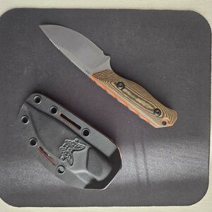 Benchmade Hidden Canyon Hunter Knife | Richlite & G10 | Drop Point